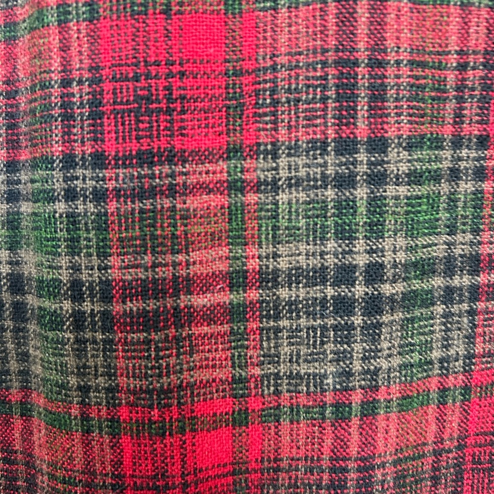 Pendleton Red and Black Woolen Oversized Jacket - Picture 4 of 5